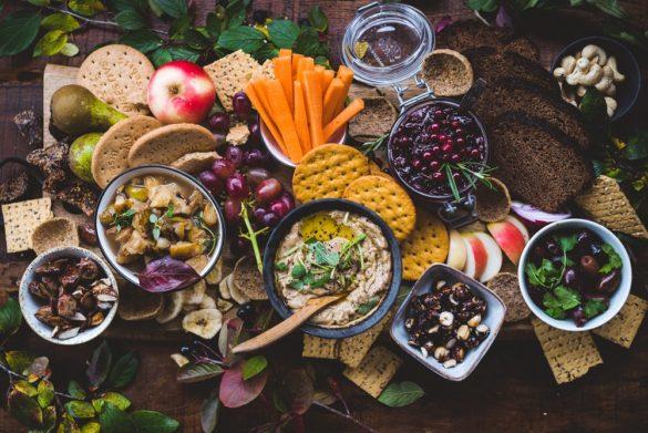 Vegaaninen snack board