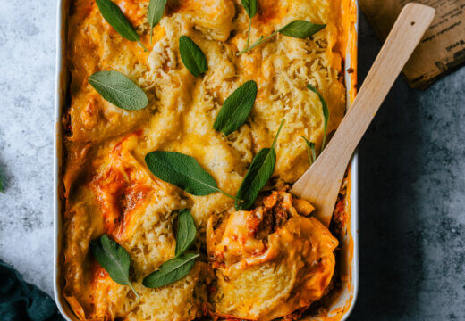 Vegaaninen lasagne