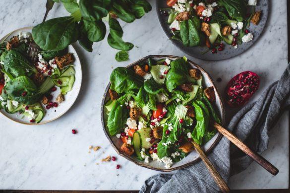 Pak Choi-fetasalaatti