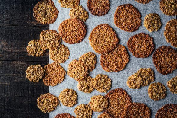 Ruis-kauralastut. Vegaaninen