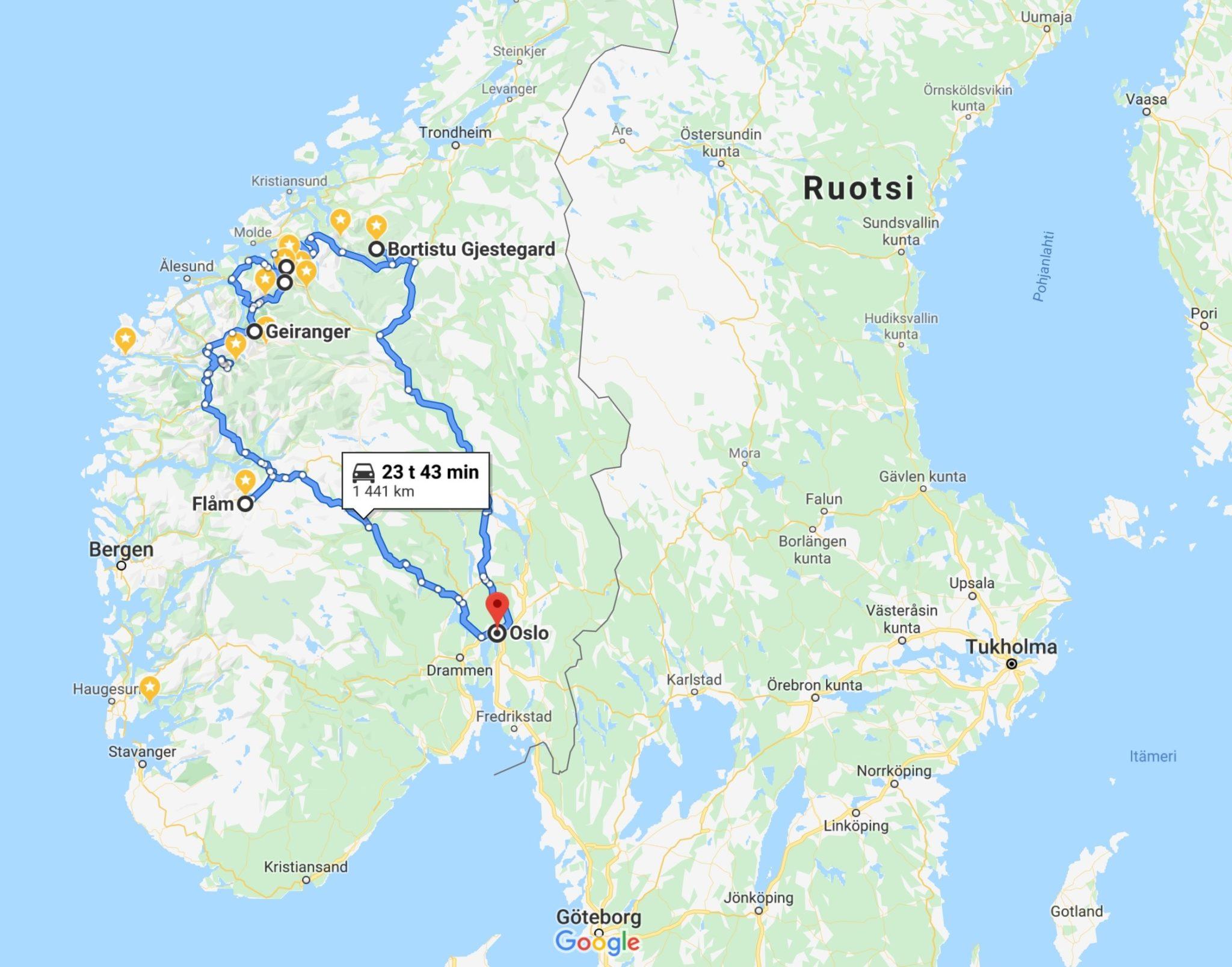 Länsi-Norjan road trip ja minkälaista on Norjassa lokakuussa – Viimeistä  murua myöten