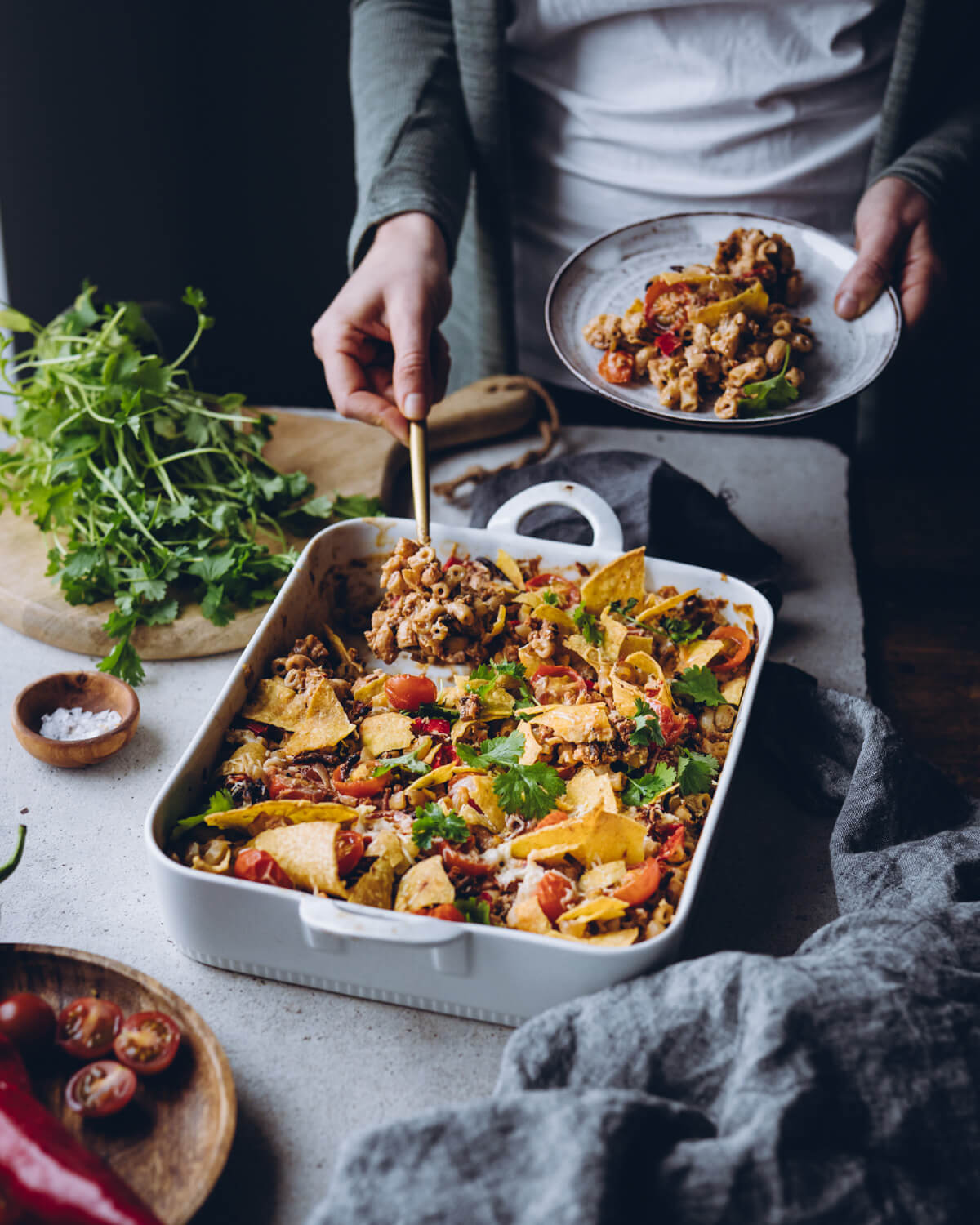 Meksikolainen makaronilaatikko