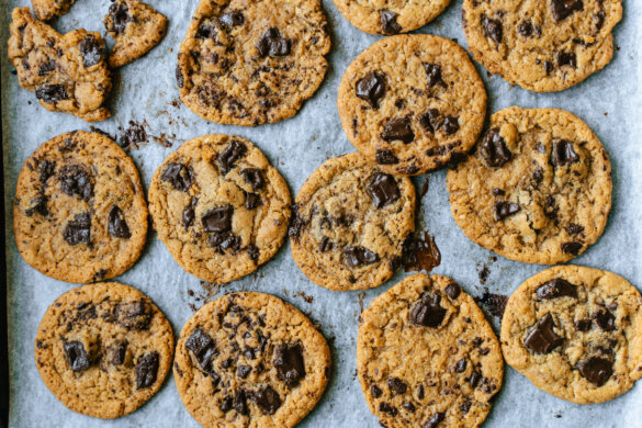 Maailman parhaat suklaahippukeksit. Vegaanine. Gluteeniton