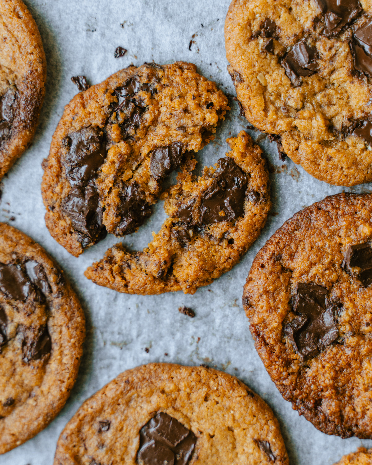 Maailman parhaat suklaahippukeksit. Vegaanine. Gluteeniton