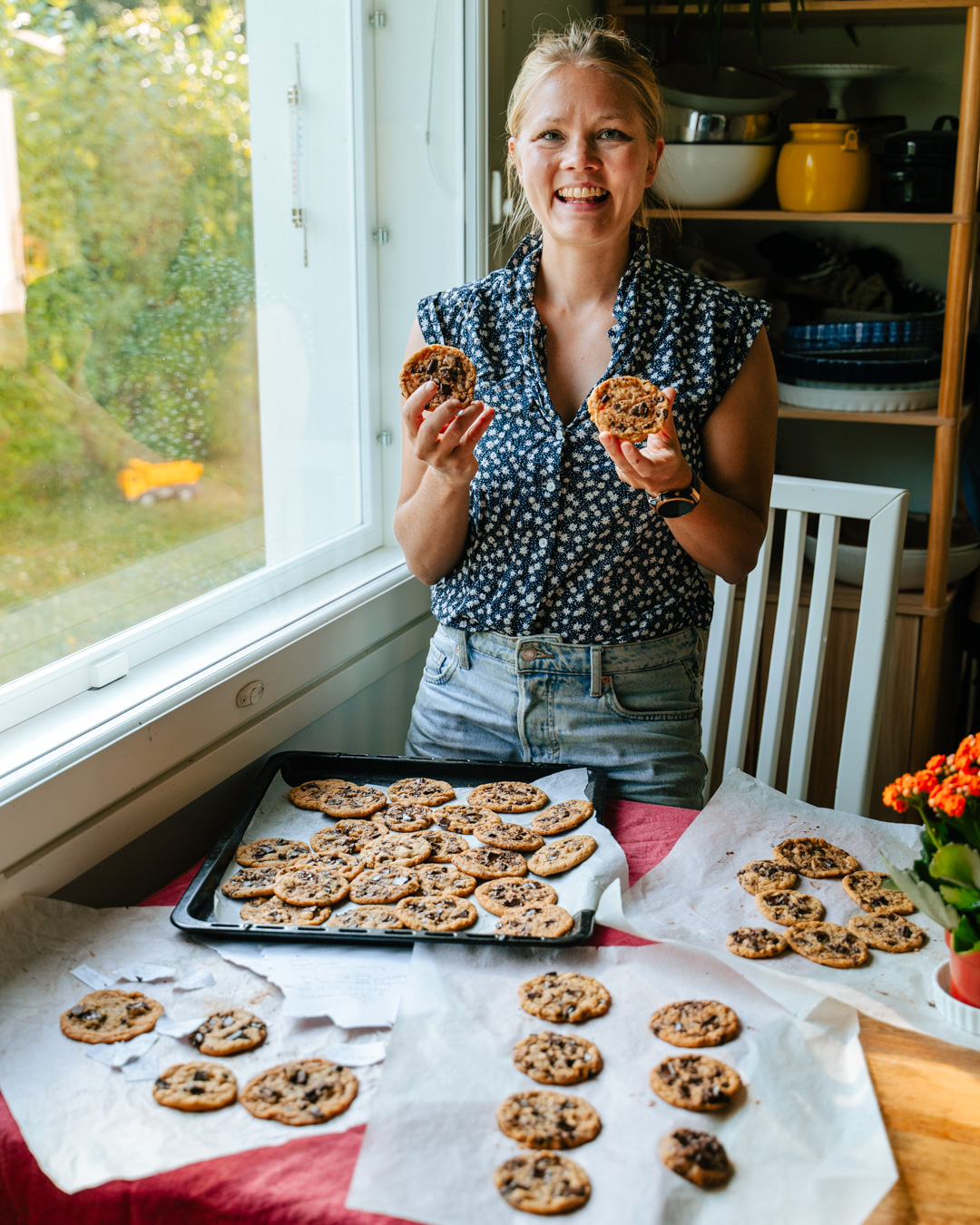 Maailman parhaat suklaahippukeksit. Vegaanine. Gluteeniton