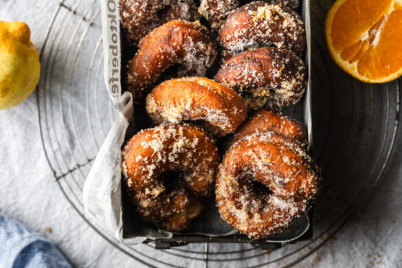 Sitrusmunkit. Vegaaninen