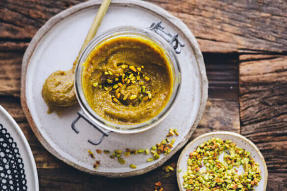 Itse tehty pistaasitahna