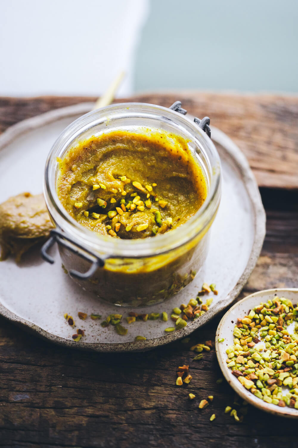 Itse tehty pistaasitahna