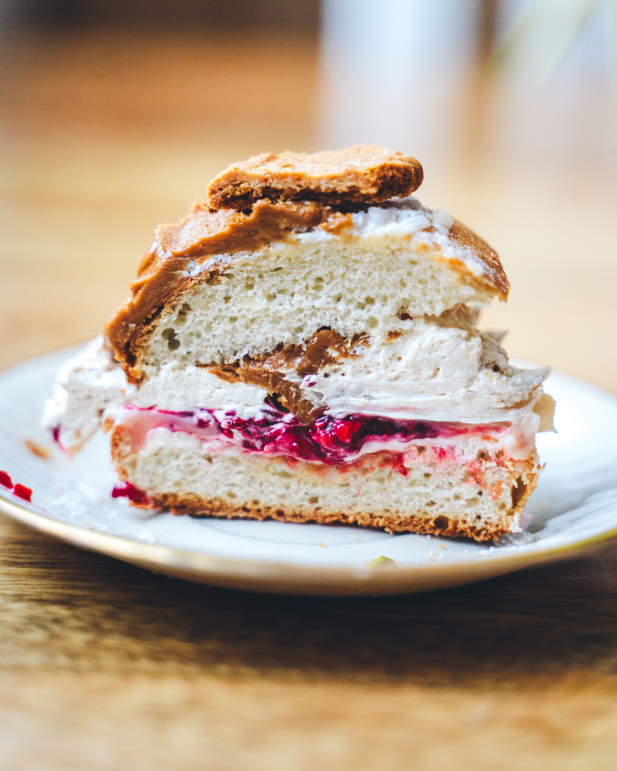 Biscoff-laskiaispulla