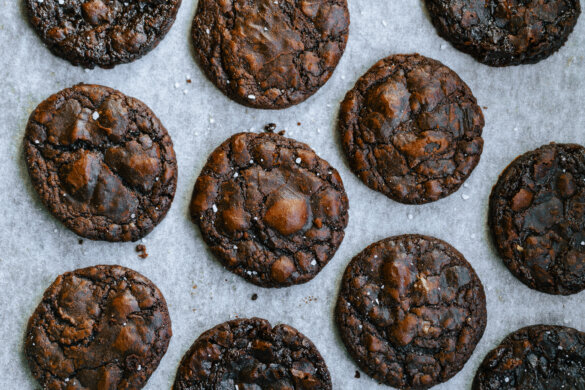 Vegaaniset brownie-keksit eli brookiet