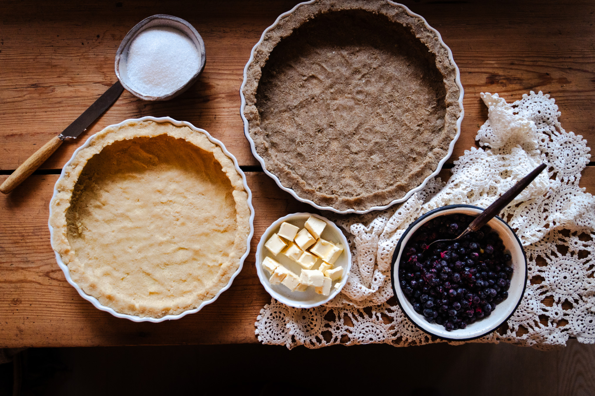 Vegaaninen piirakkapohja. Vegaaninen murotaikina