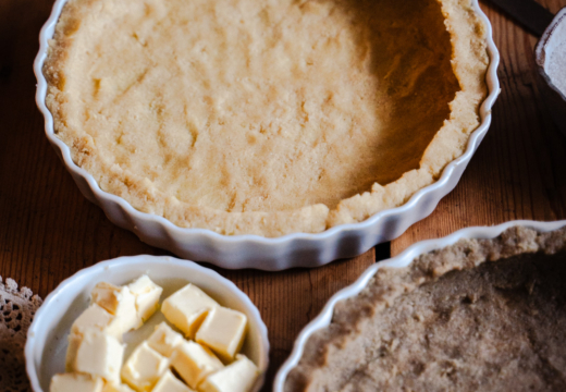 Vegaaninen piirakkapohja. Vegaaninen murotaikina