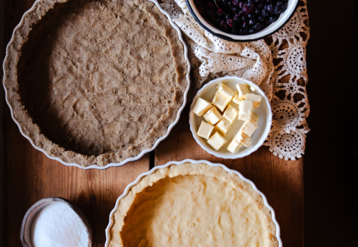 Vegaaninen piirakkapohja. Vegaaninen murotaikina