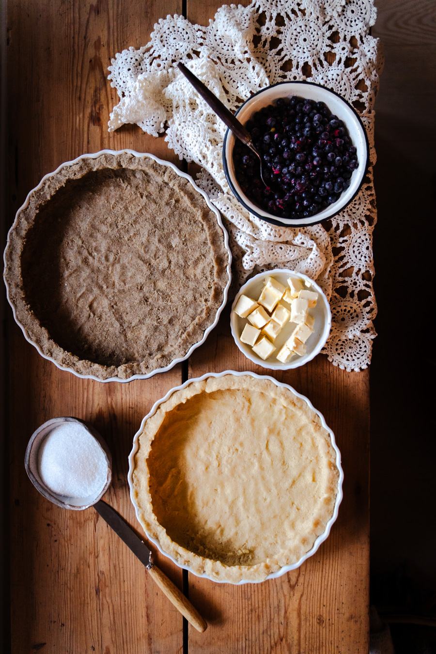 Vegaaninen piirakkapohja. Vegaaninen murotaikina