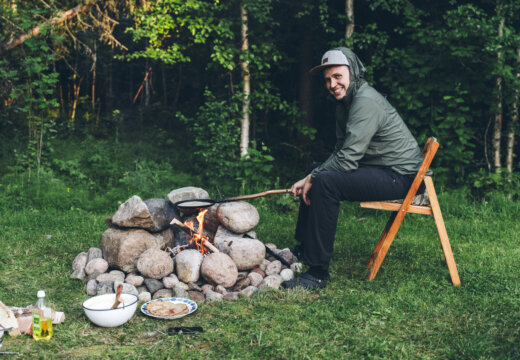Nuotiopaikan rakentaminen