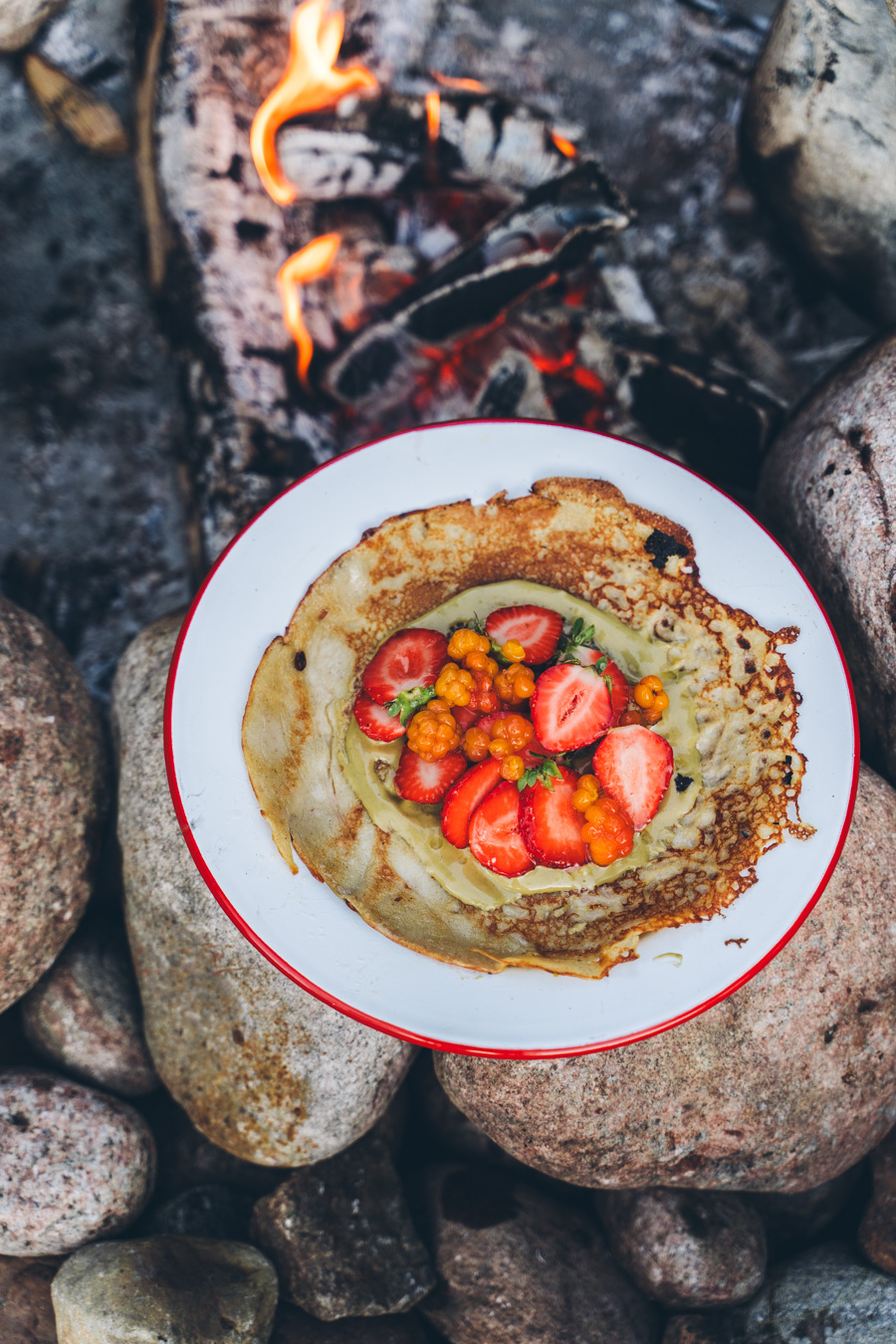 Nuotiopaikan rakentaminen 