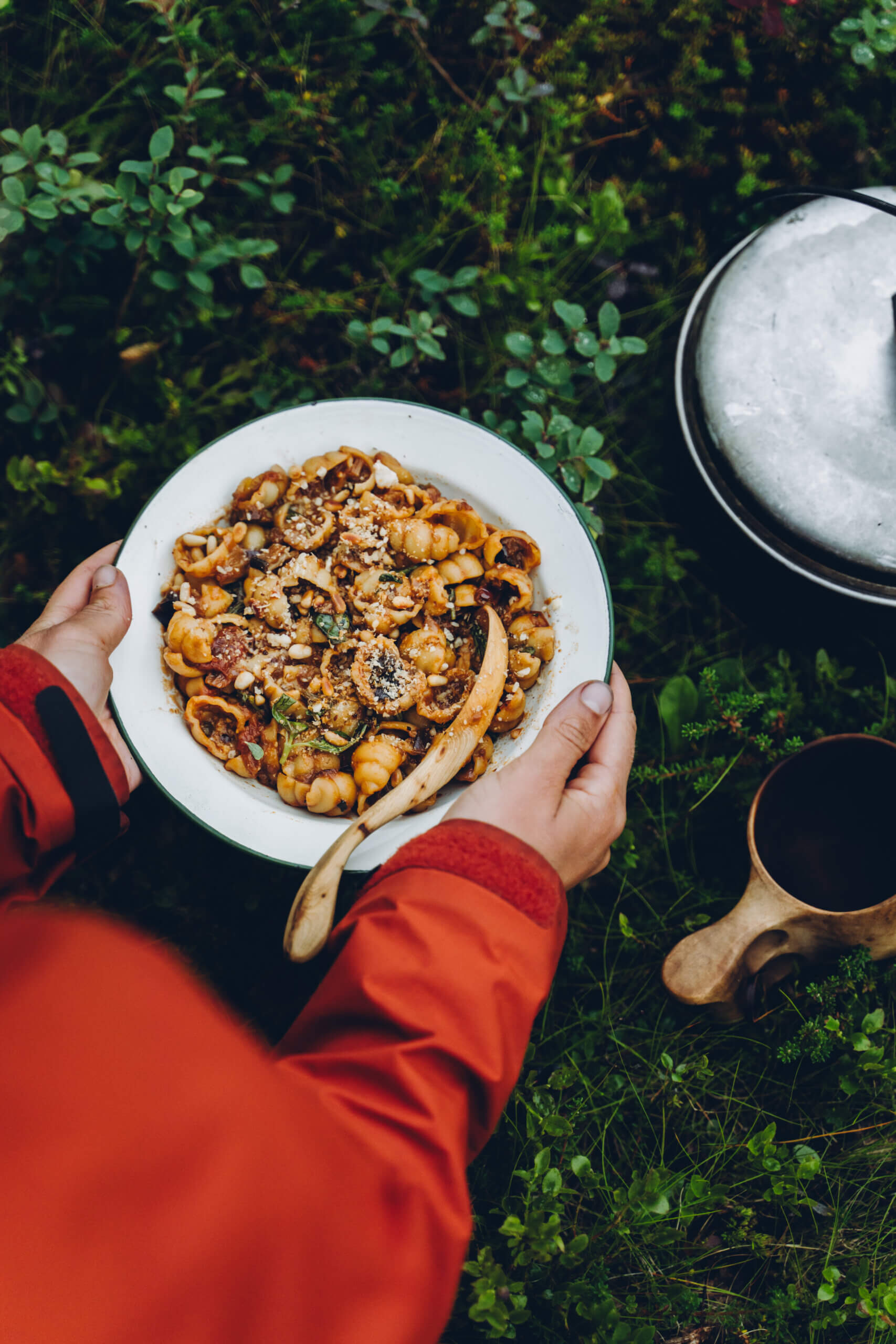 Retkiruokaa nuotiolla