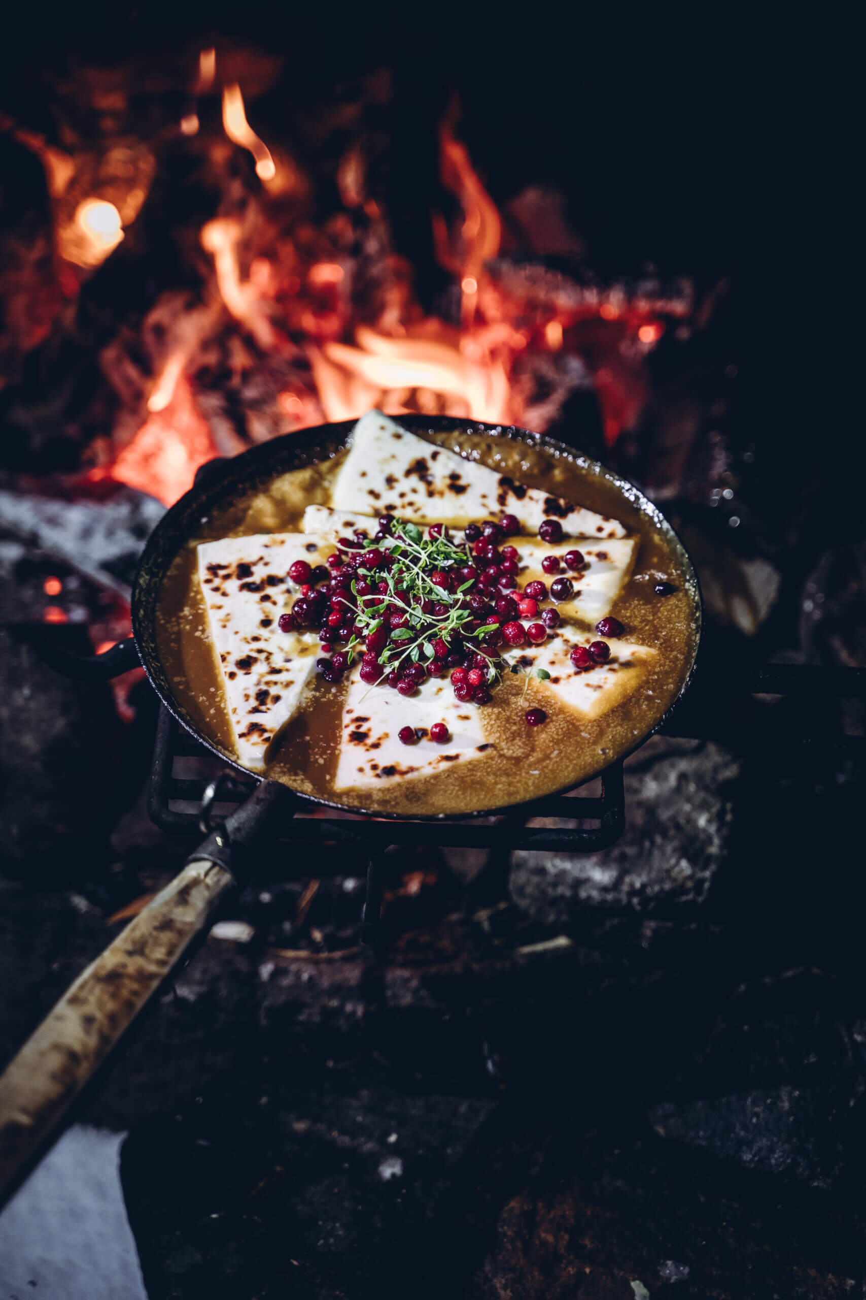 Retkiruokaa nuotiolla