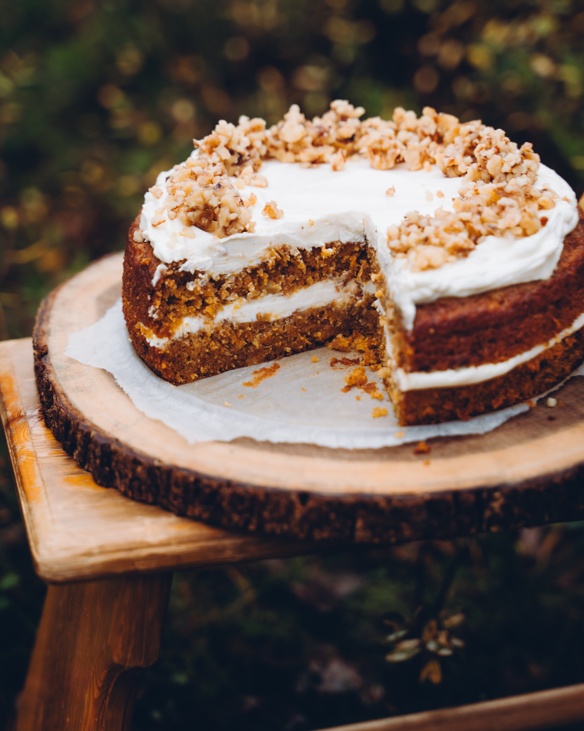 Maailman paras porkkanakakku.
Vegaaninen. Gluteeniton