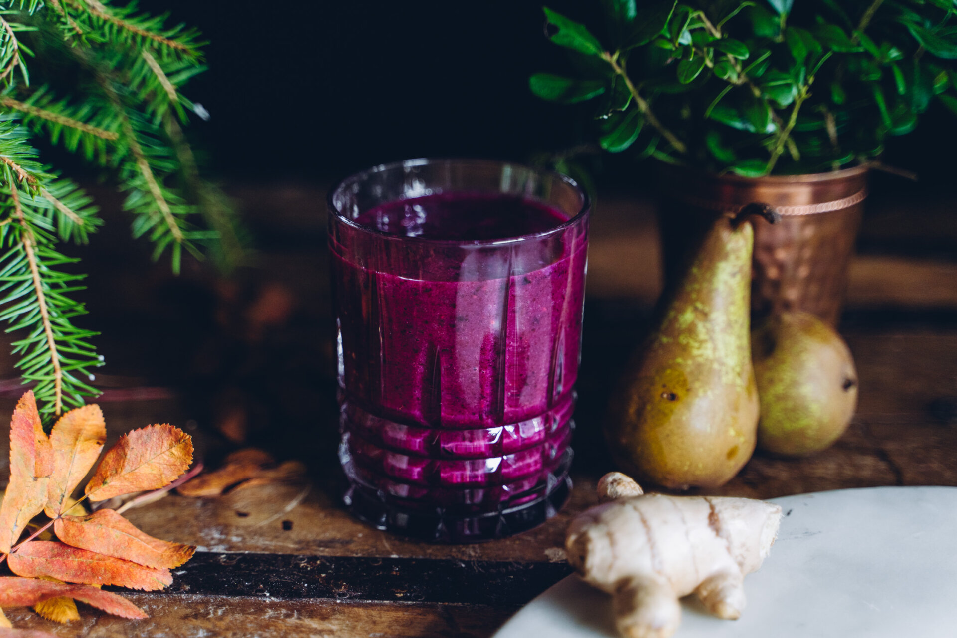 Mustaherukkasmoothie