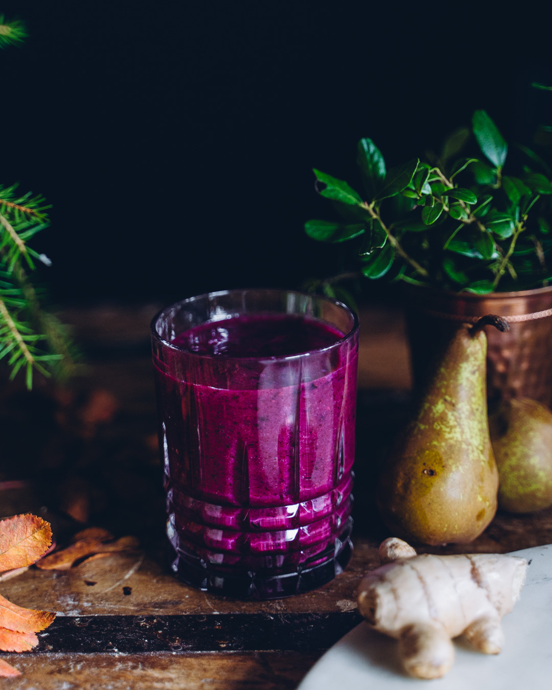 Mustaherukkasmoothie