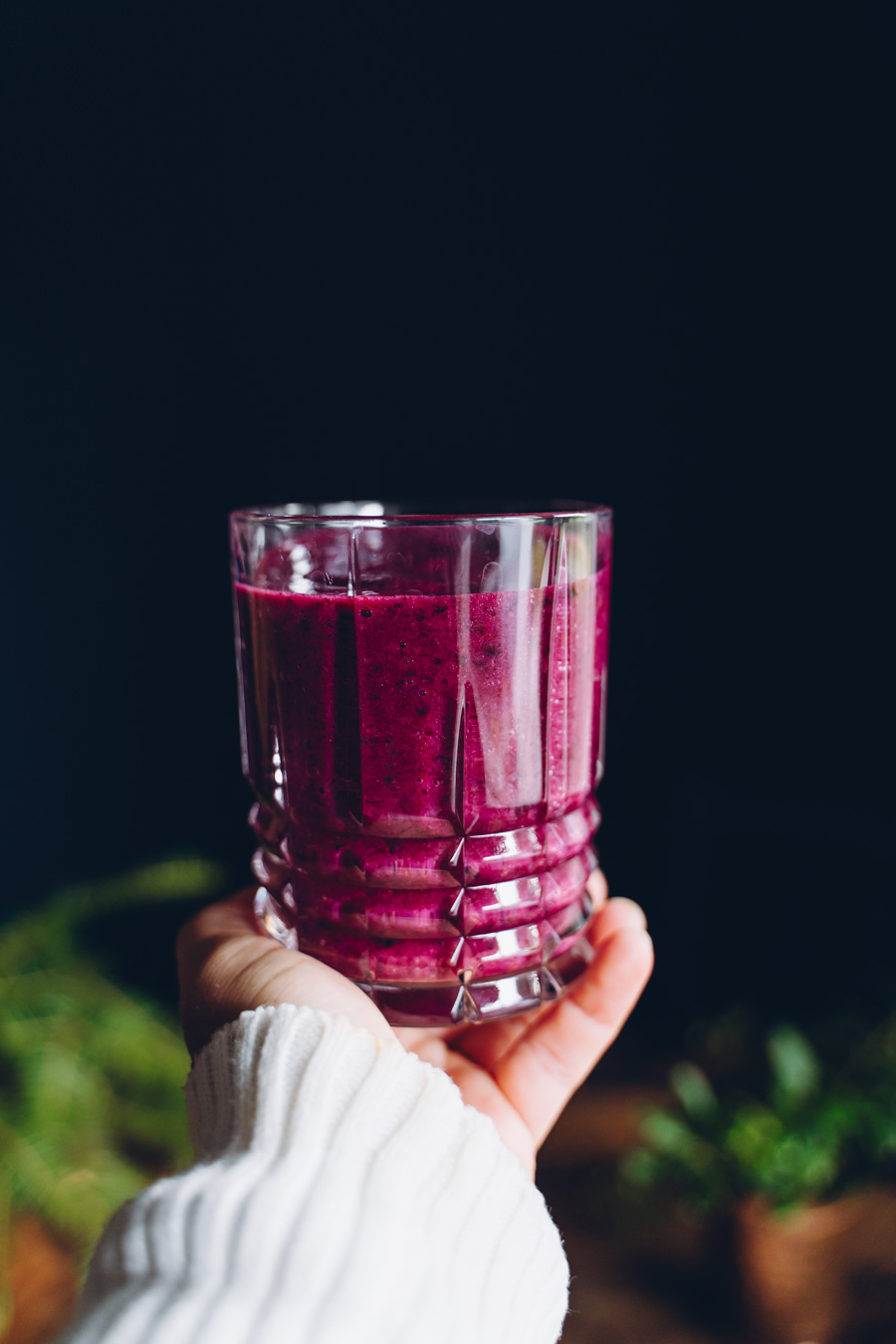 Mustaherukkasmoothie