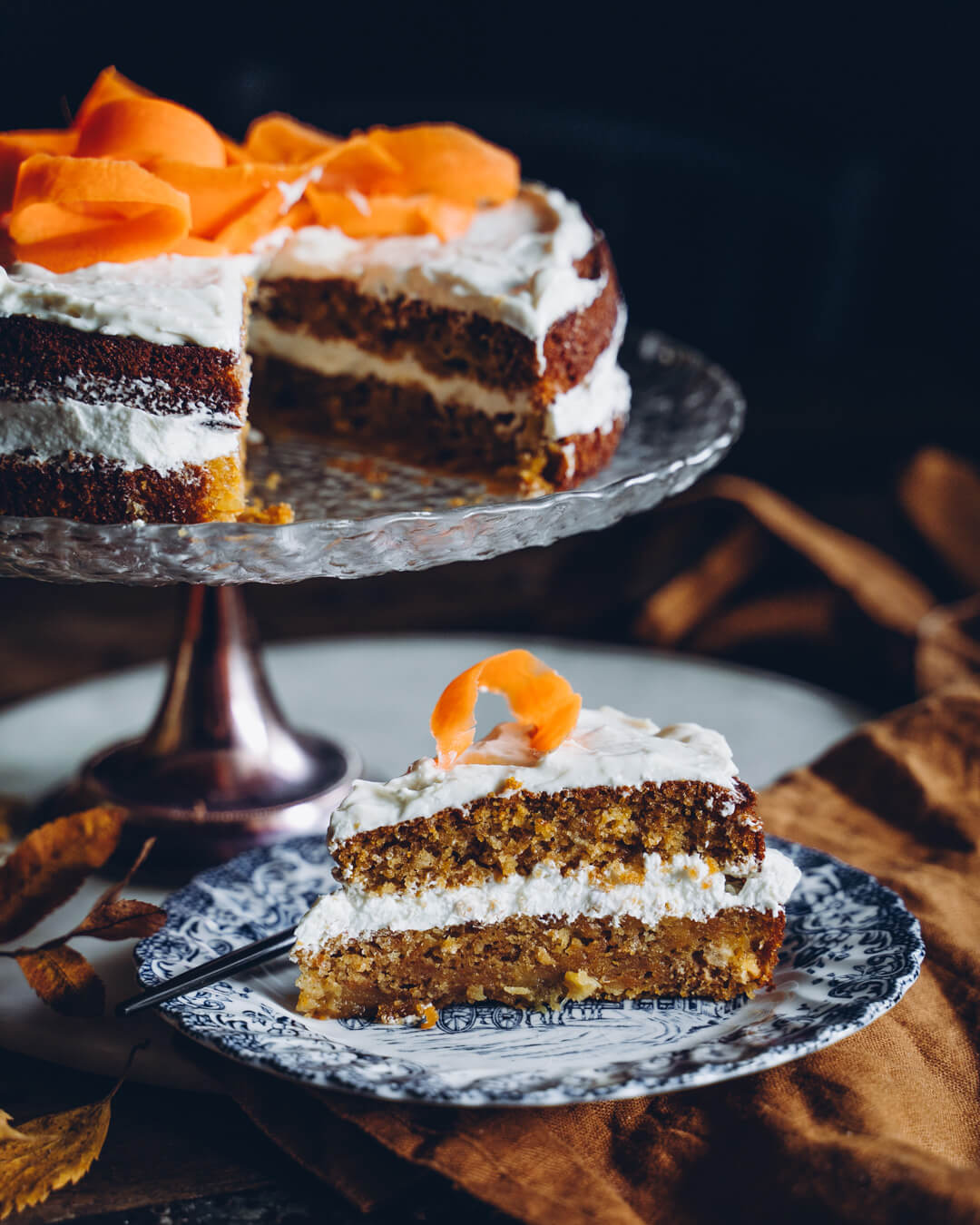 Maailman paras porkkanakakku. Vegaaninen