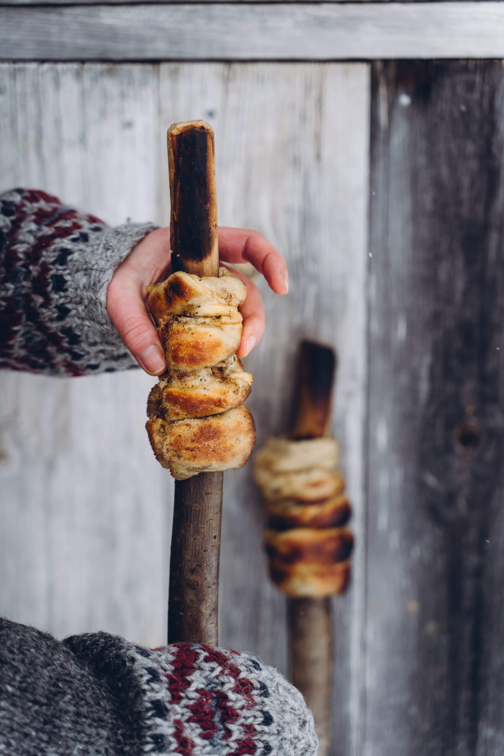 Retkiruokaa nuotiolla