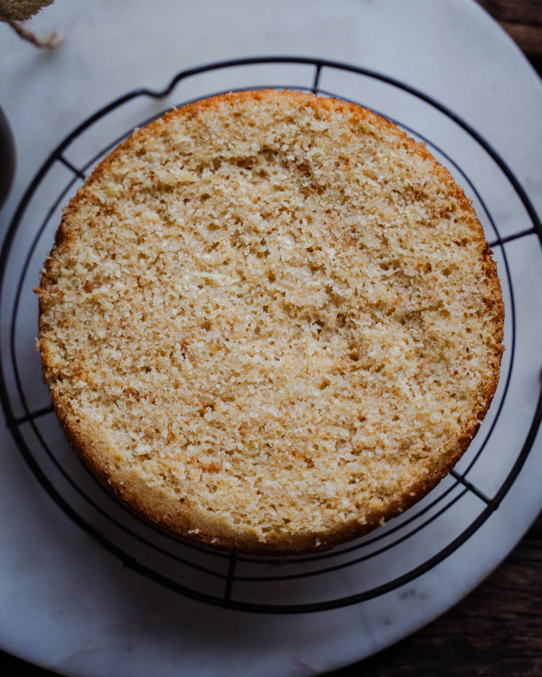 Vegaaninen mantelikakkupohja