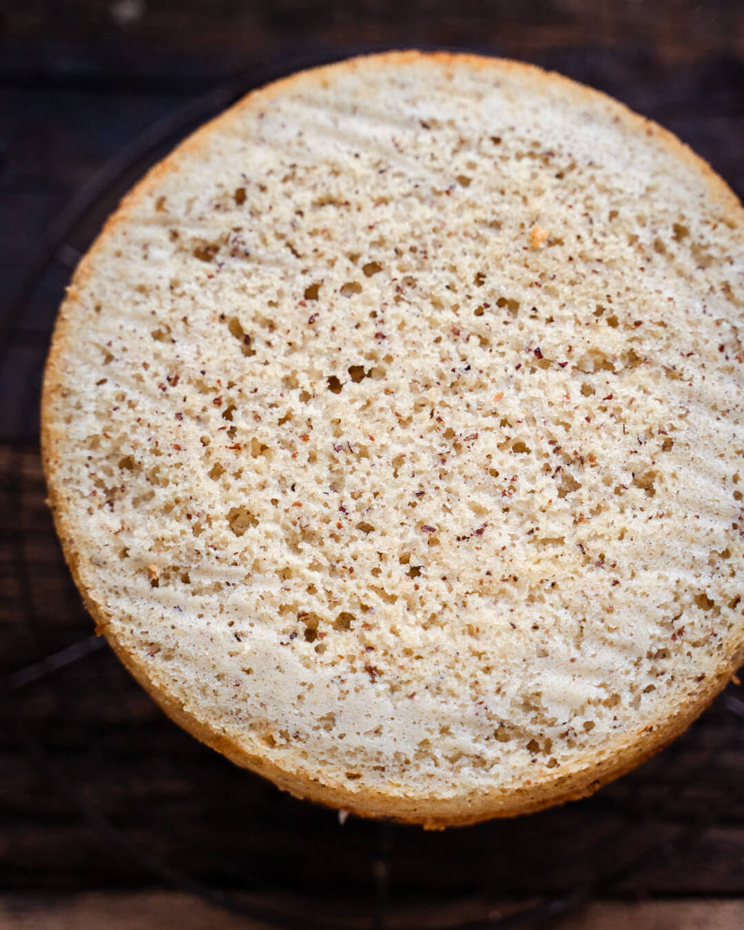 Vegaaninen mantelikakkupohja