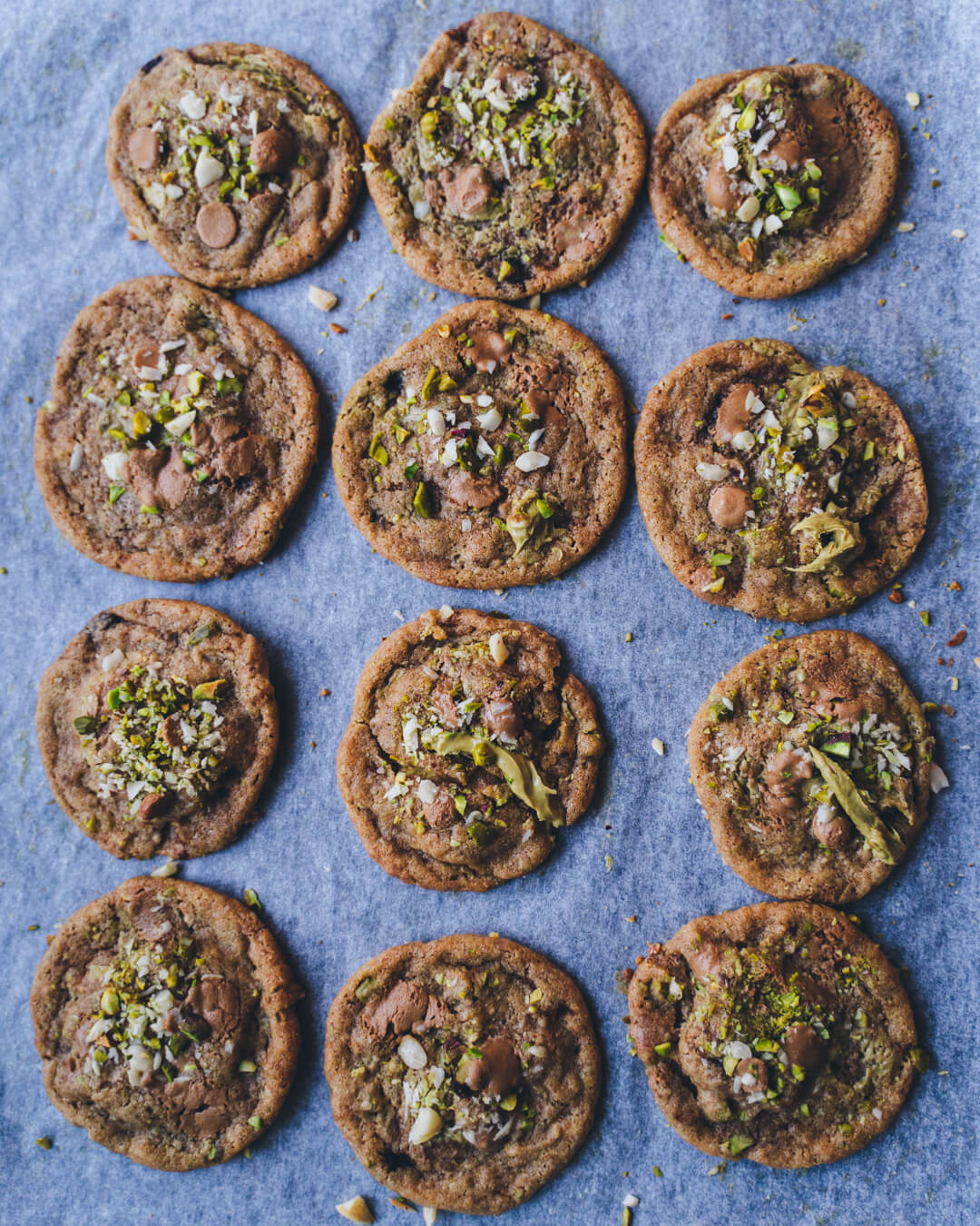 Pistaasikeksit. vegaaninen