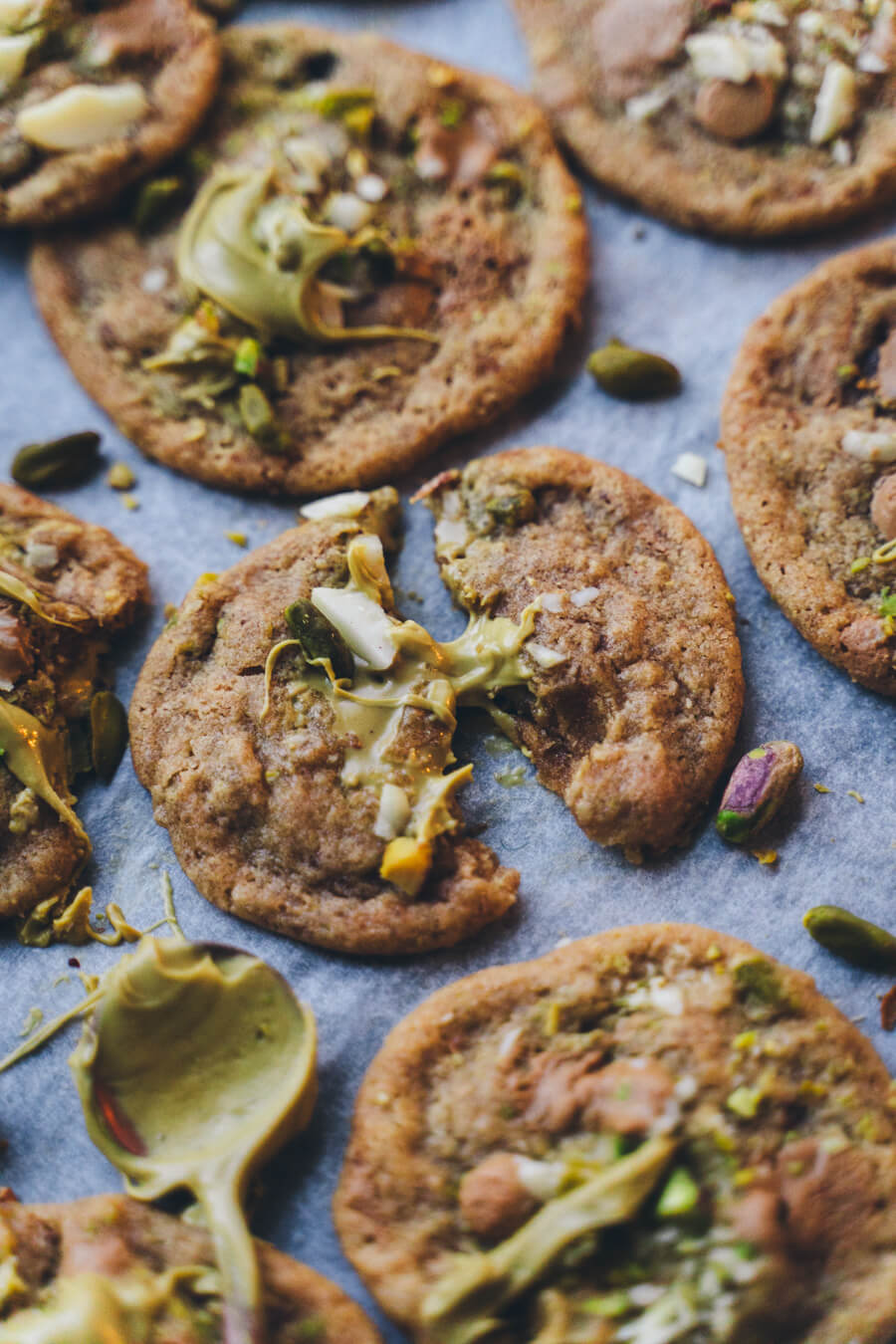 Pistaasikeksit. Vegaaninen