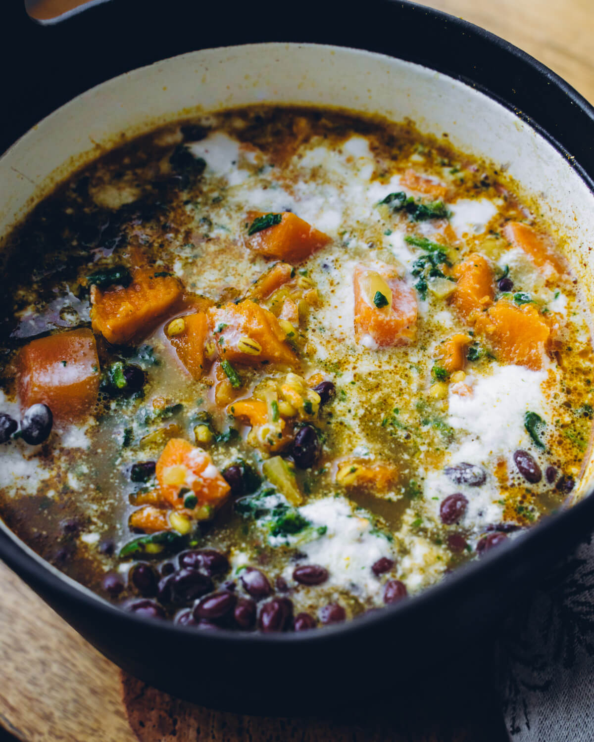 Bataatti-ohra-papupata