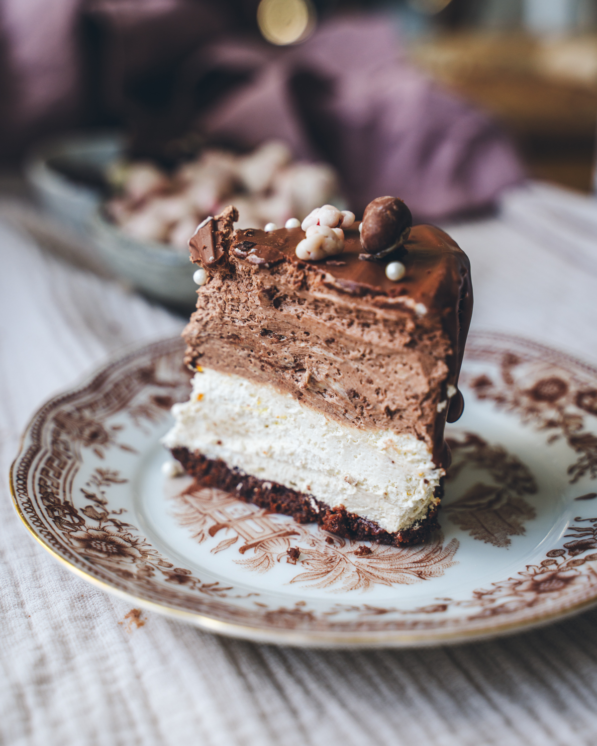 Kinderkakku. Vegaaninen