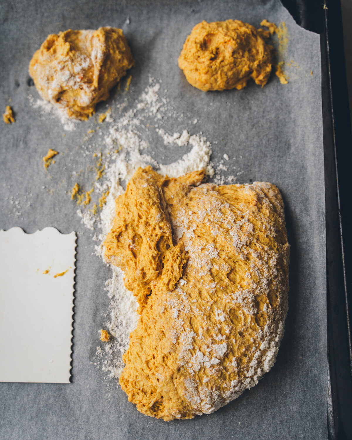 Porkkanasämpylät soseesta