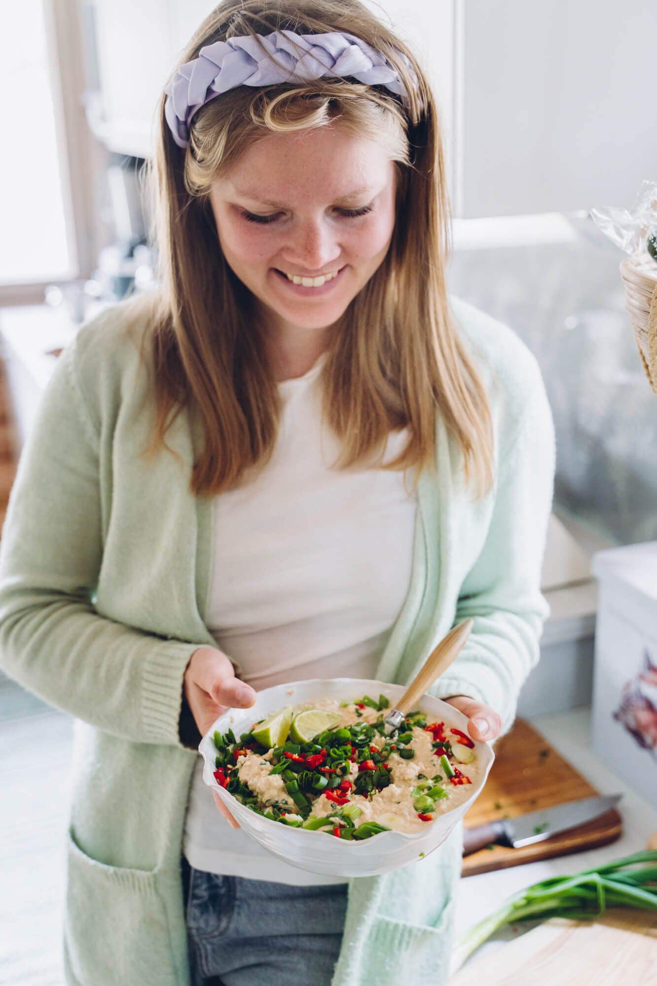 Aasialainen tofuskagen. 