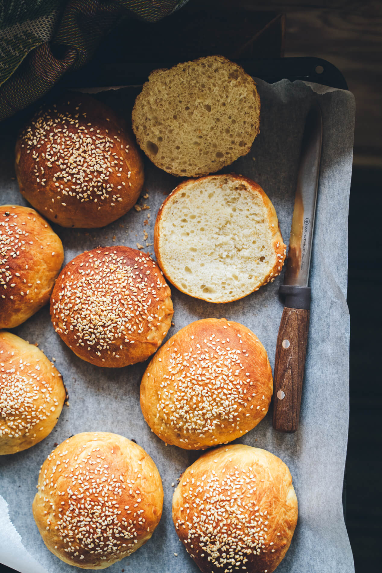 Vegaaniset hampurilaissämpylät