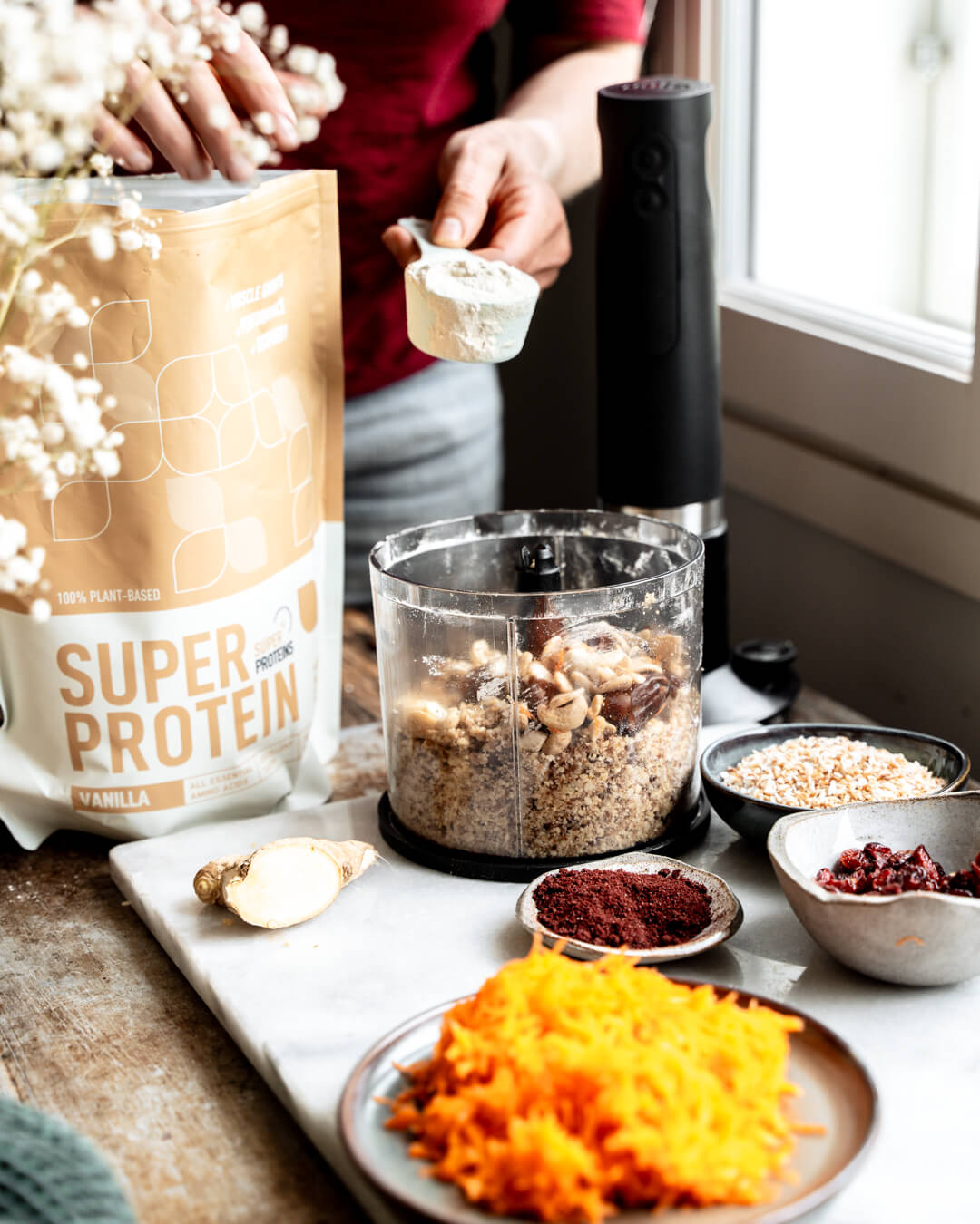 Proteiinipitoiset eväspallerot