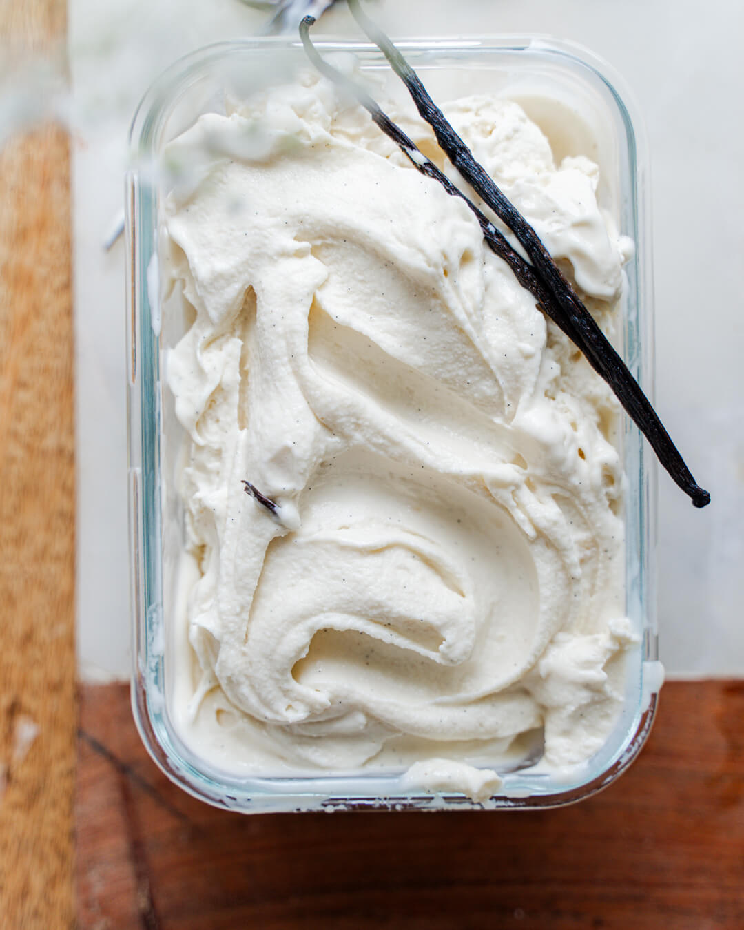 Vegaaninen vaniljajäätelö