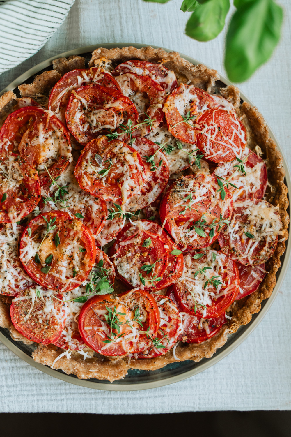 Dijon-tomaattipiirakka