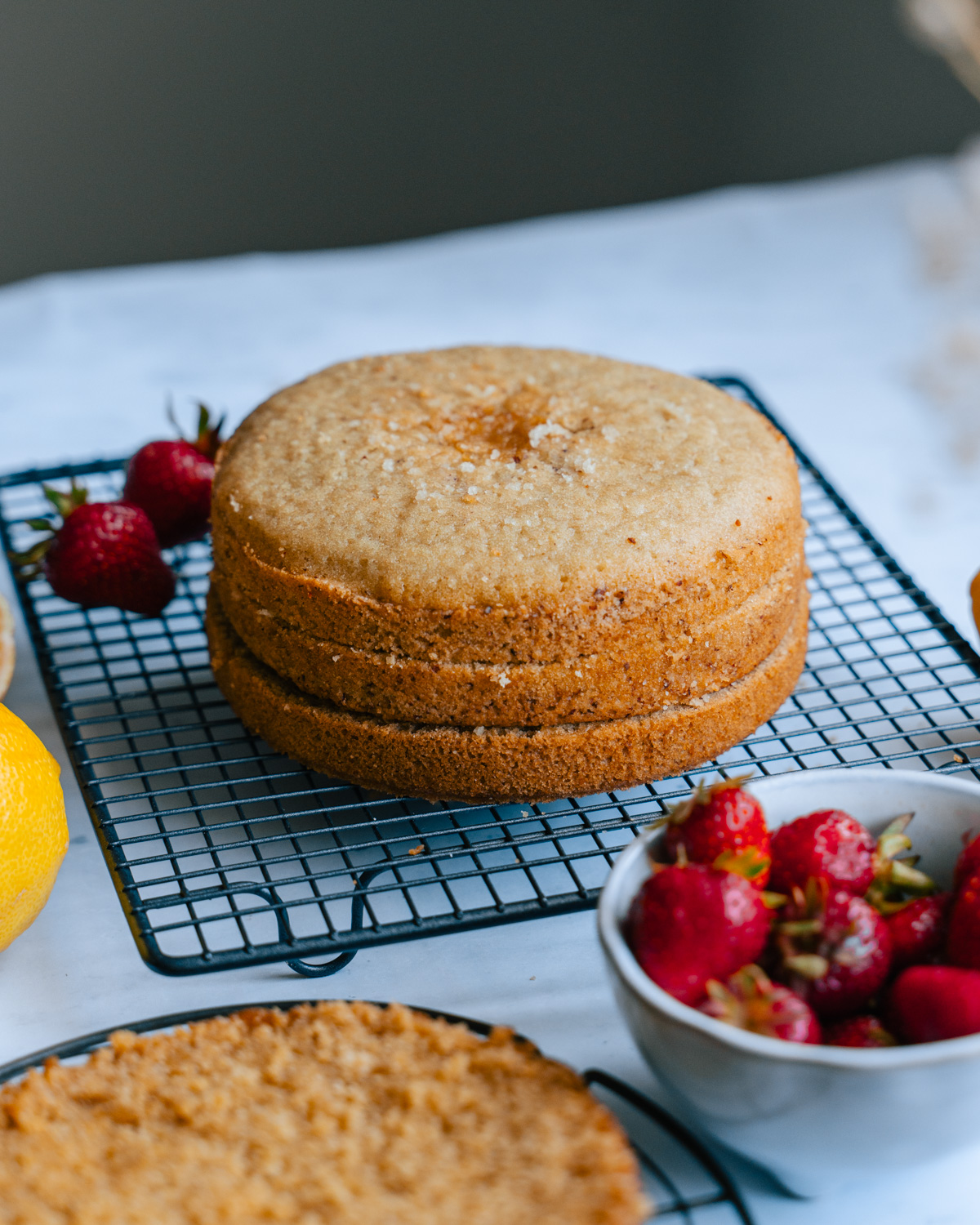 Gluteeniton ja vegaaninen kakkupohja