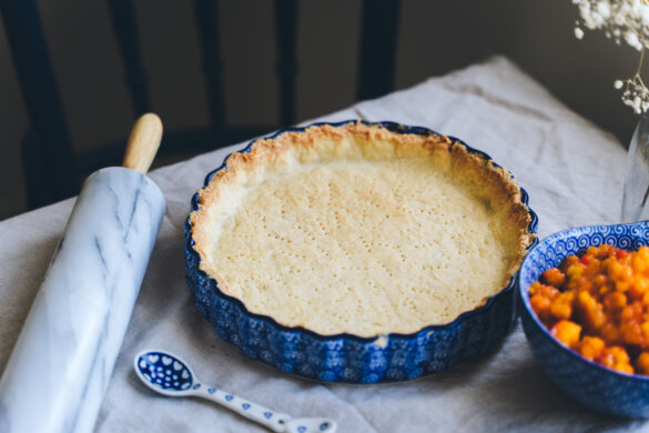 Gluteeniton ja vegaaninen piirakkataikina