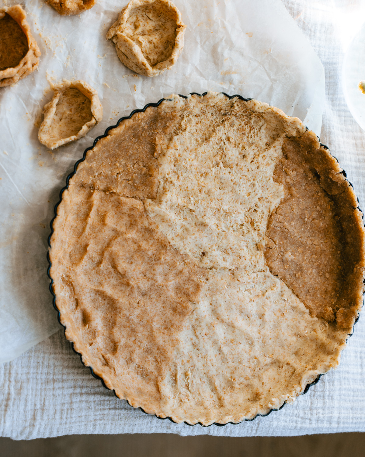 Gluteeniton ja vegaaninen piirakkataikina