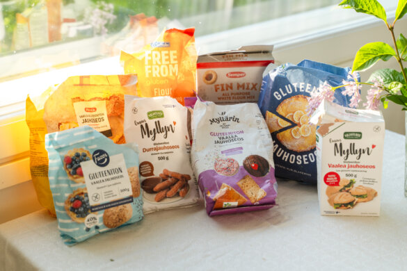 Gluteenittomat jauhoseokset testissä