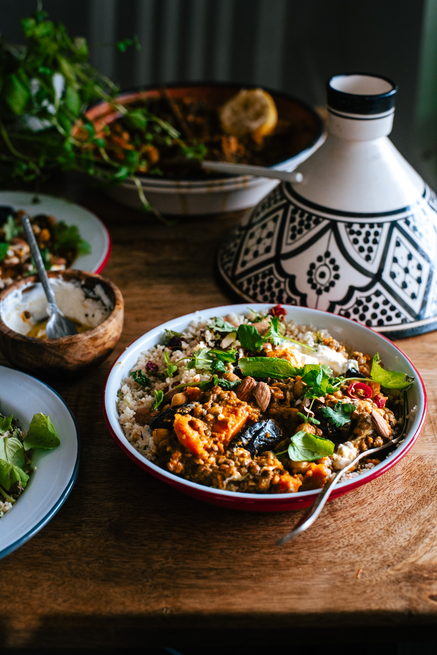 Kurpitsa-linssitagine