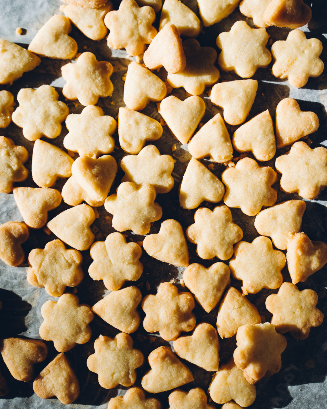 Skotlantilaiset shortbread-keksit. Vegaaninen