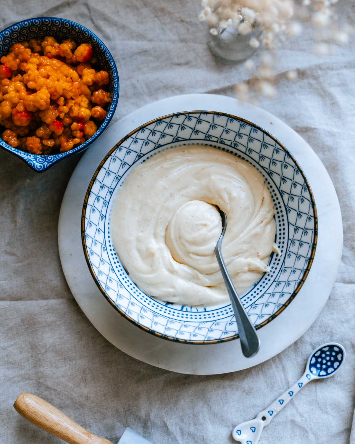 Vegaaninen Vaniljakreemi eli creme patissiere