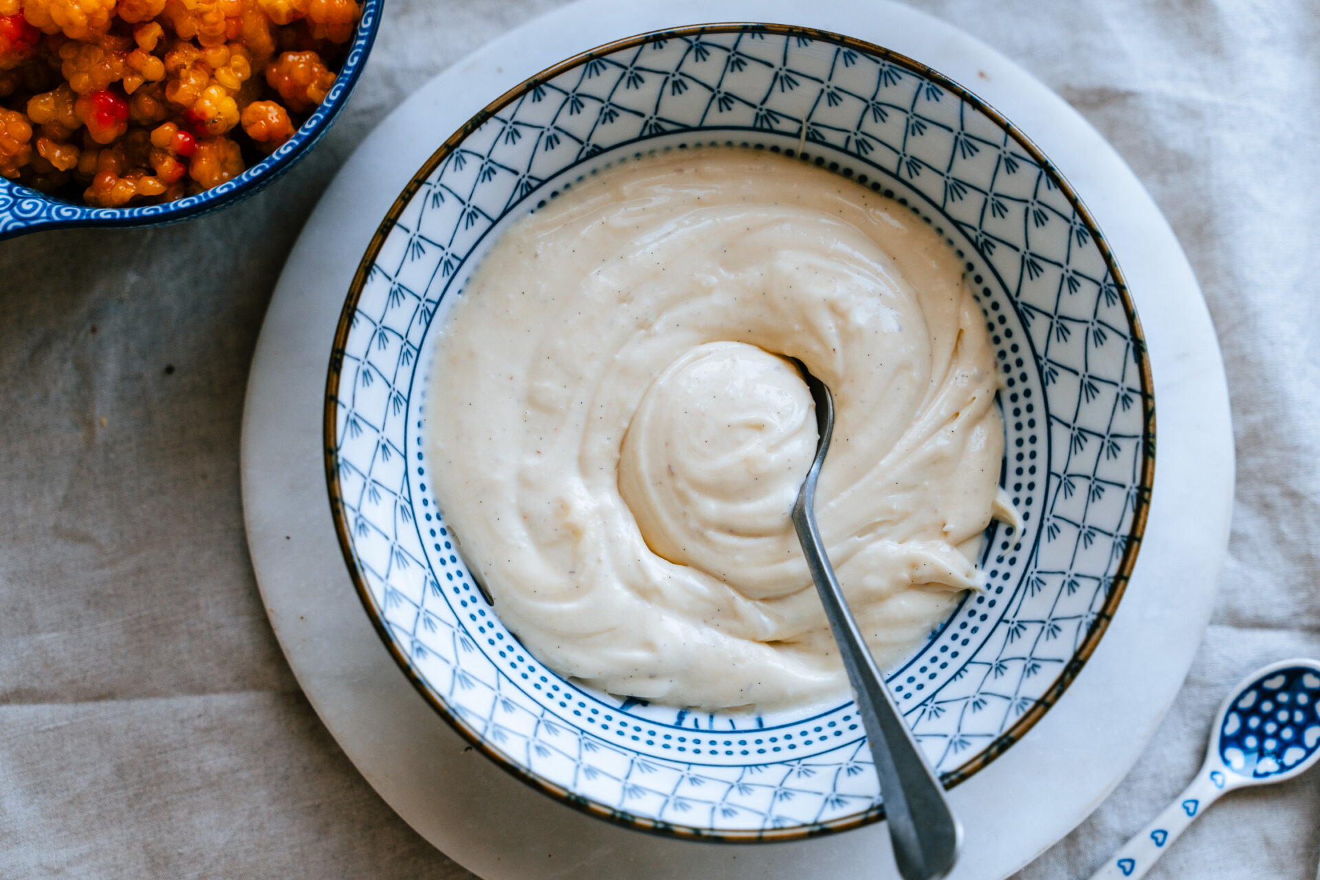 Vegaaninen Vaniljakreemi eli creme patissiere