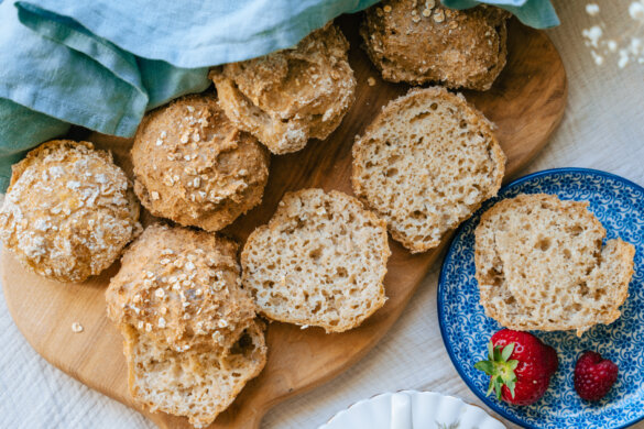 Gluteenittomat kaurasämpylät