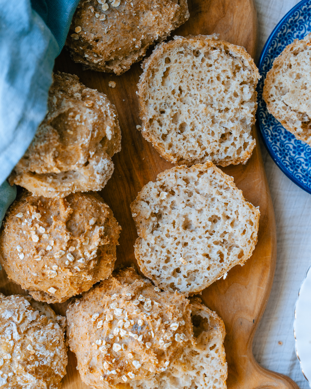 Gluteenittomat kaurasämpylät